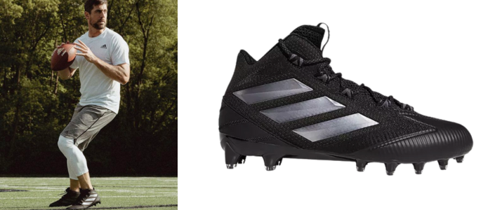 Adidas NFL players Aaron Rogers cleats